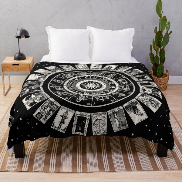 Item preview, Wheel of the Zodiac, Astrology Chart and the Major Arcana Tarot | Ebony and Bone designed and sold by wildtribe.