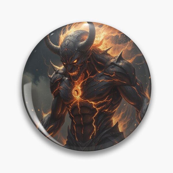 Item preview, Infernal Titan – Embodiment of Flames designed and sold by DiceWay.