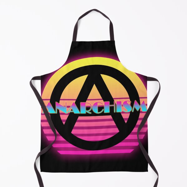 Item preview, Anarcho-Vaporwave - 80s Retro-AntiDesign | Synthwave Anti-Authoritarian Apparel, Cyberpunk Collectibles & VHS Glitch Stickers designed and sold by RevolutionToday.