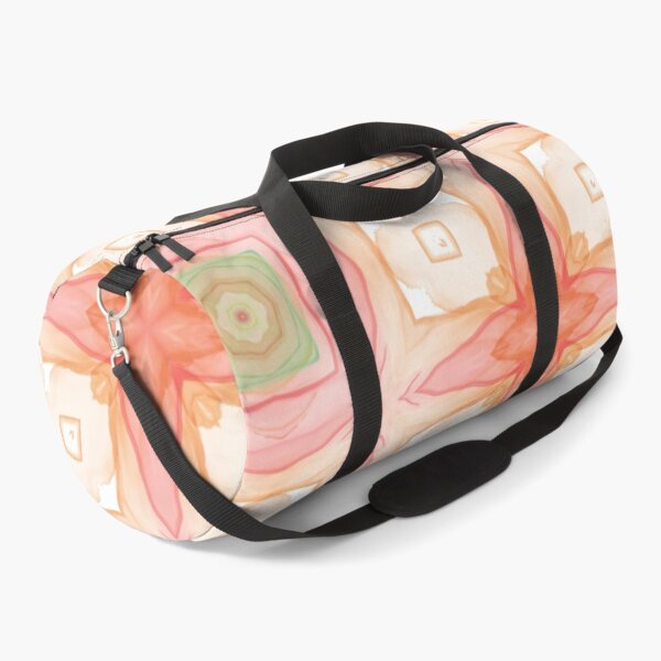 Item preview, Soft Peach and Green Kaleidoscope Pattern designed and sold by Zilpa’s Prints.
