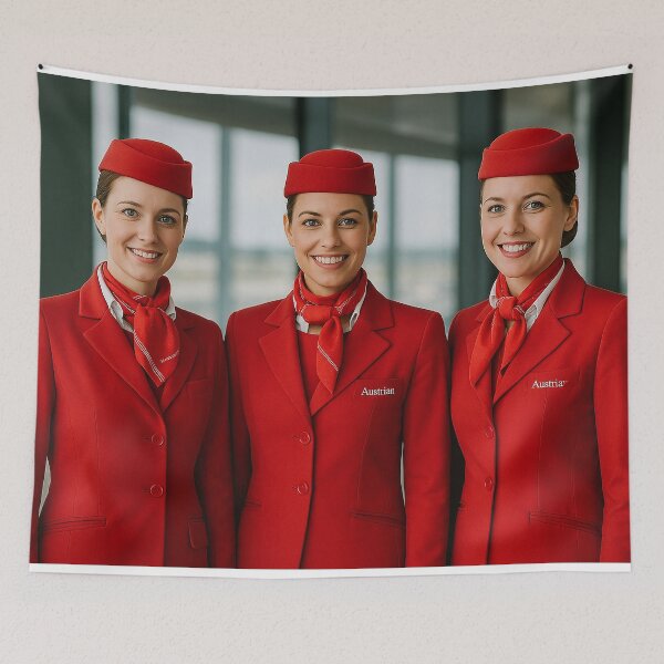 Item preview, Austrian Airlines Cabin Crew designed and sold by Skyframe Aviation.