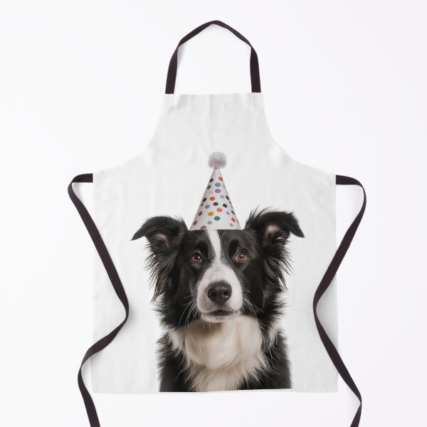 Item preview, Cute Collie dog with Party Hat Birthday Celebration designed and sold by LazyOwlStore.