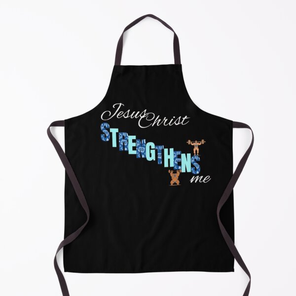 Item preview, Jesus Christ Strengthens Me Christian Text designed and sold by DivineHaven.
