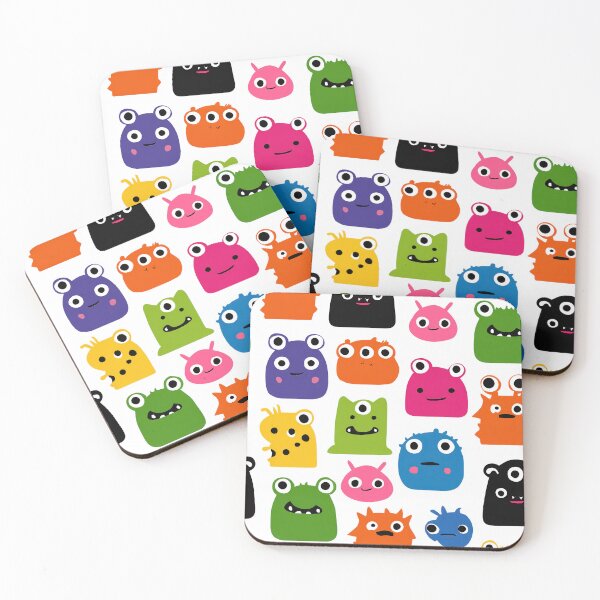 Item preview, Colorful Cartoon Creatures in a Whimsical Pose designed and sold by Piotrek0001.