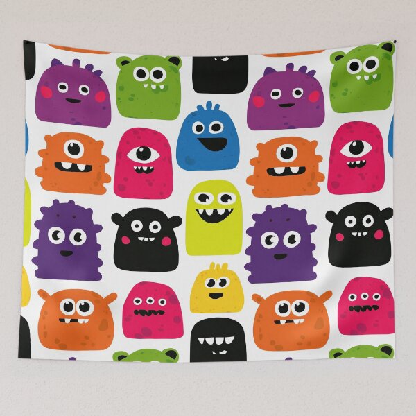 Item preview, Playful Characters Gathering on a Bright Canvas designed and sold by Piotrek0001.