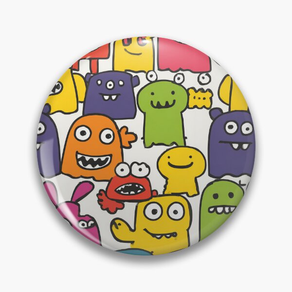 Item preview, Minimalist Cuties in Joyful Cartoon Arrangement designed and sold by Piotrek0001.