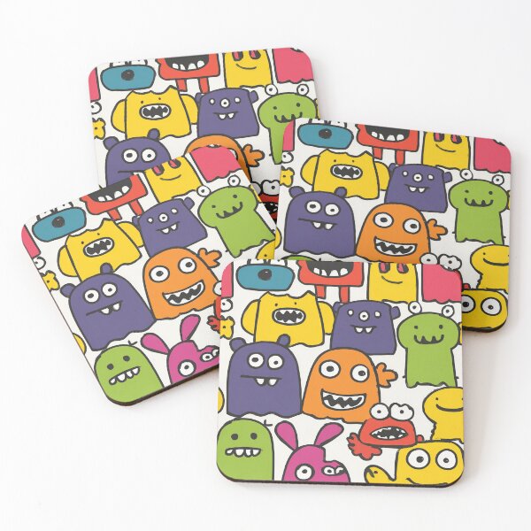 Item preview, Minimalist Cuties in Joyful Cartoon Arrangement designed and sold by Piotrek0001.
