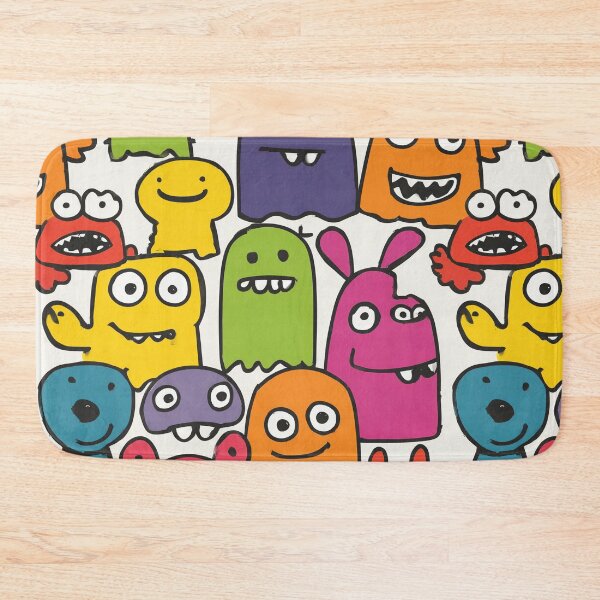 Item preview, Minimalist Cuties in Joyful Cartoon Arrangement designed and sold by Piotrek0001.