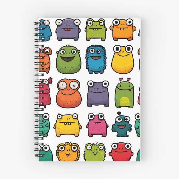 Item preview, Happy Cartoon Faces in Bold Simple Shapes designed and sold by Piotrek0001.