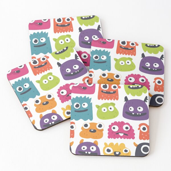 Item preview, Whimsical Creatures in a Flat Design Style designed and sold by Piotrek0001.
