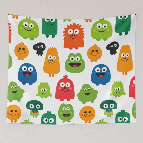 Item preview, Delightful Faces with Bright and Playful Vibes designed and sold by Piotrek0001.