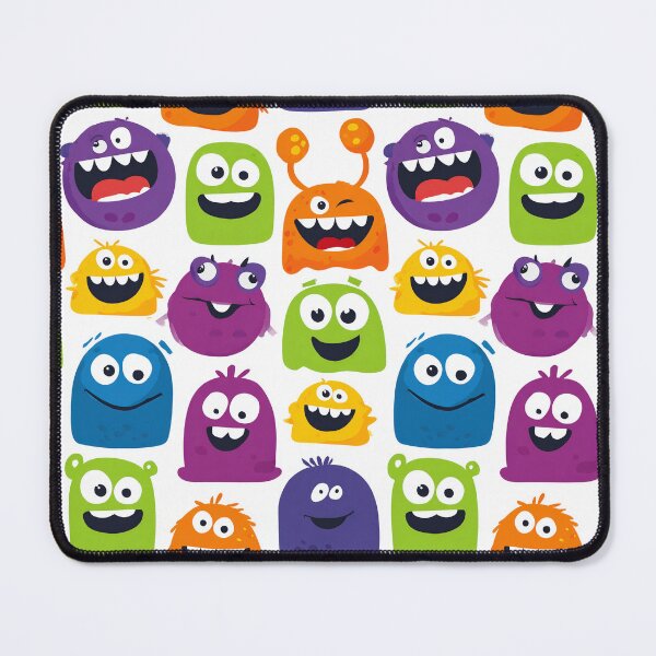 Item preview, Friendly Cartoon Companions on a White Stage designed and sold by Piotrek0001.