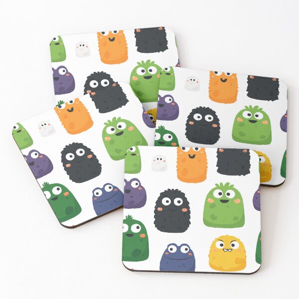 Item preview, Happy Creatures Standing in a Charming Line designed and sold by Piotrek0001.