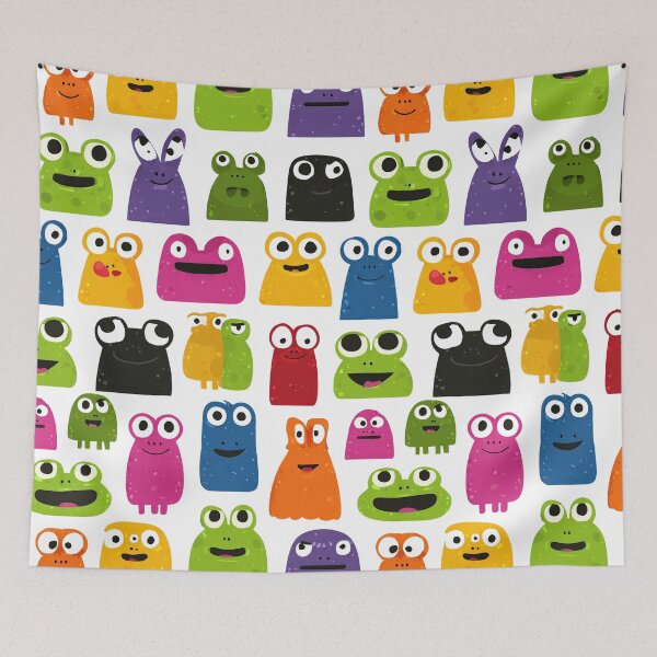 Item preview, Smiling Friends with Vibrant Colors and Shapes designed and sold by Piotrek0001.