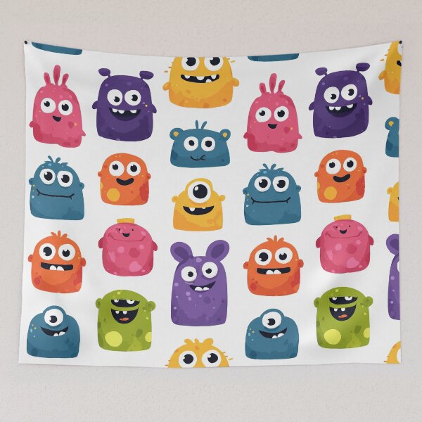 Item preview, Simple Shapes Create Bright Cartoon Personalities designed and sold by Piotrek0001.