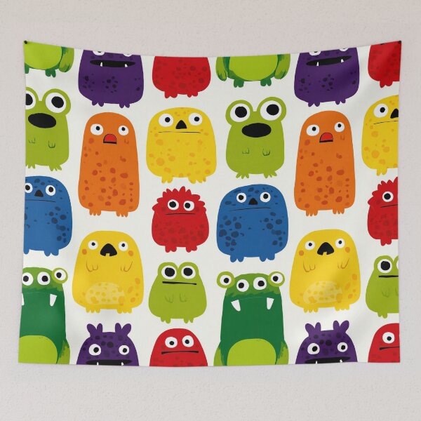 Item preview, Cheerful Cartoon Crowd in Colorful Vector Form designed and sold by Piotrek0001.