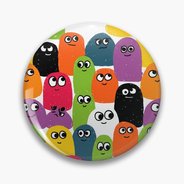 Item preview, Minimal Characters Full of Energy and Charm designed and sold by Piotrek0001.