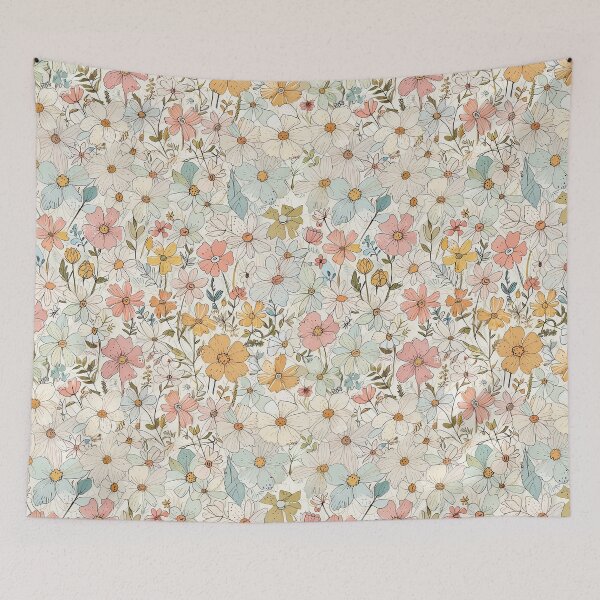 Item preview, Doodle Flower Pattern designed and sold by CoolPixels.