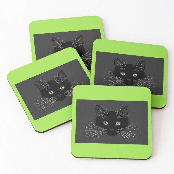 Item preview, Black. cat attack. designed and sold by ThundRDownunder.