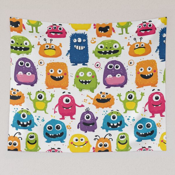 Item preview, Stylized Cartoon Faces in Colorful Harmony designed and sold by Piotrek0001.