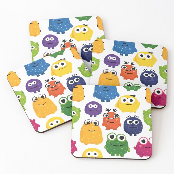 Item preview, Happy Group of Playful Colorful Companions designed and sold by Piotrek0001.