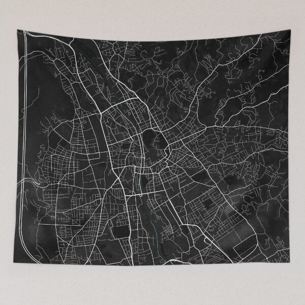 Item preview, Graz City Map of Austria - Dark designed and sold by deMAP.