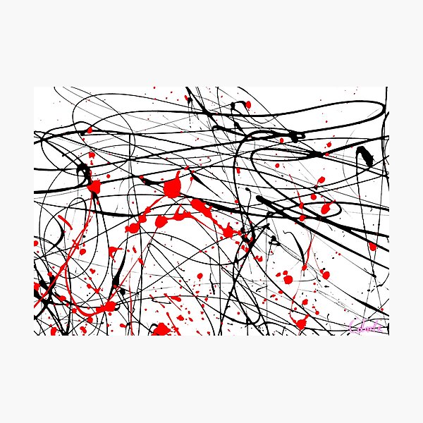 Item preview, Black & Red designed and sold by ColarteGayart.
