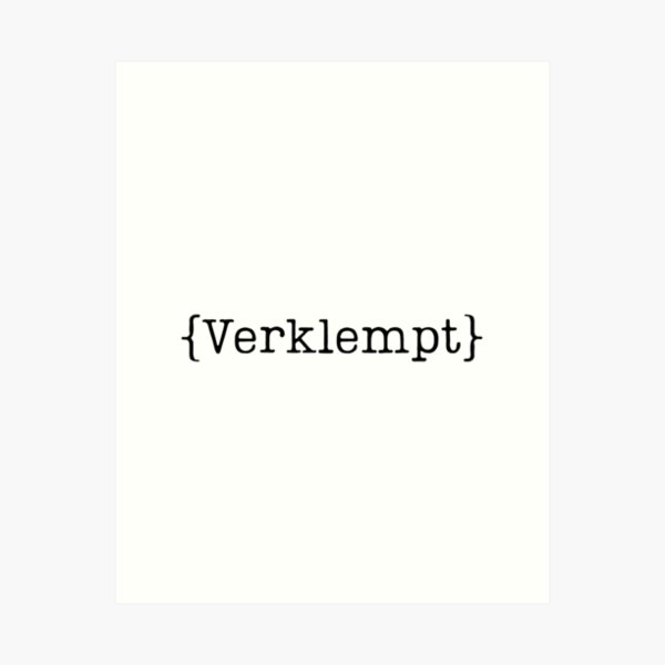 Item preview, Verklempt in Retro Typwriter Font designed and sold by JRRouse.