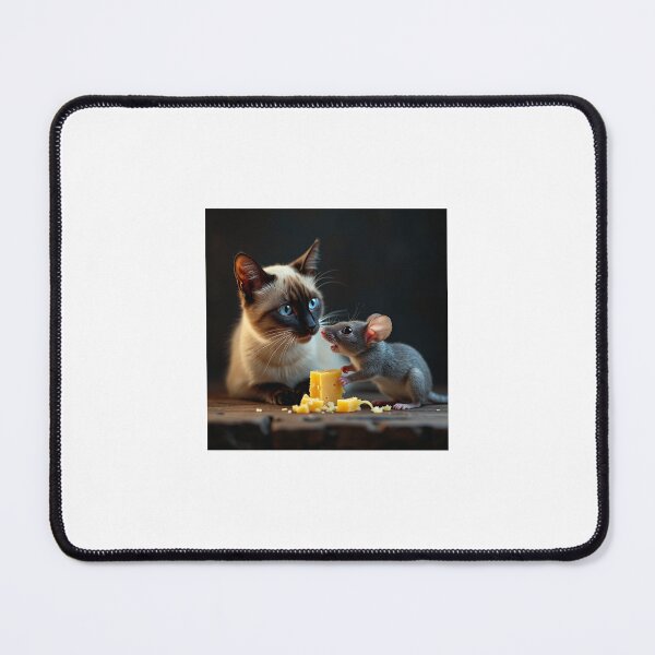 Item preview, Harmony at the Table: Cat and Mouse Unite designed and sold by Creative-RE.