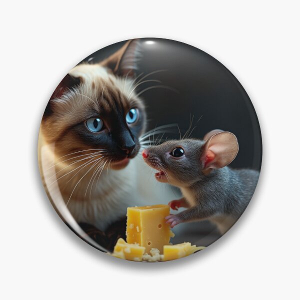 Item preview, Harmony at the Table: Cat and Mouse Unite designed and sold by Creative-RE.