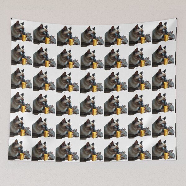 Item preview, Harmony at the Table: Cat and Mouse Unite designed and sold by Creative-RE.