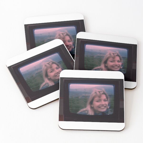 Item preview, Laura Palmer on the TV – Twin Peaks Aesthetic Art Print designed and sold by TheTwinPeaks.