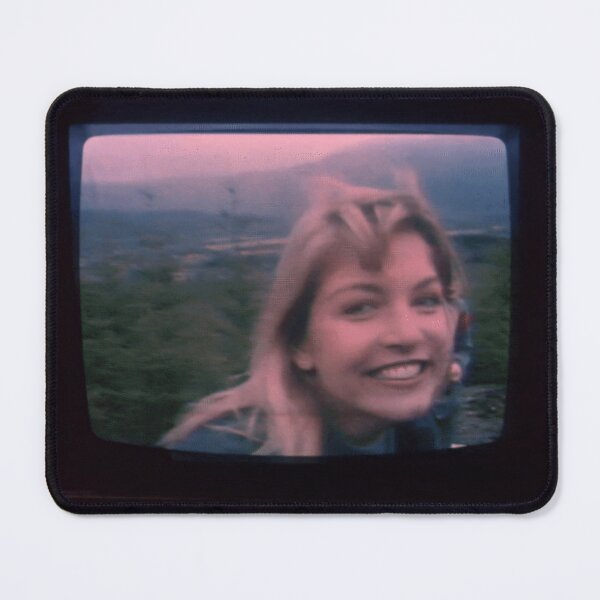 Item preview, Laura Palmer on the TV – Twin Peaks Aesthetic Art Print designed and sold by TheTwinPeaks.