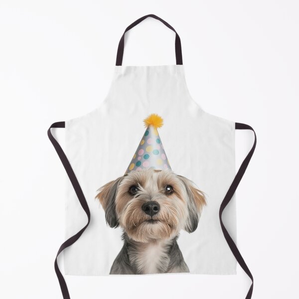 Item preview, Cute Dandie Dinmont Terrier dog with Party Hat Birthday Celebration designed and sold by LazyOwlStore.