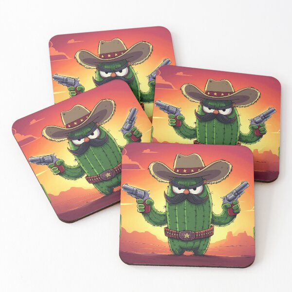 Item preview, Cowboy Cactus | Sheriff | Wild West | Yeehaw | Cowboycore | Western aesthetic designed and sold by Yaremchuk.
