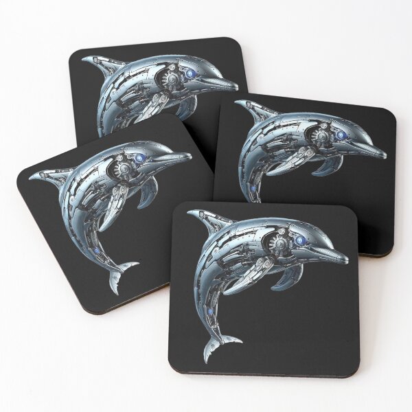 Item preview, Mechanical Dolphin designed and sold by Trexart-Shop.