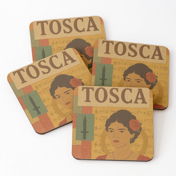 Item preview, Tosca, vintage poster advertising designed and sold by Mauswohn.