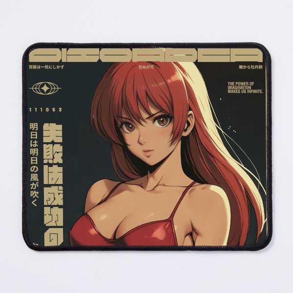 Item preview, Red-haired girl in Tokyo city designed and sold by BOZGO.