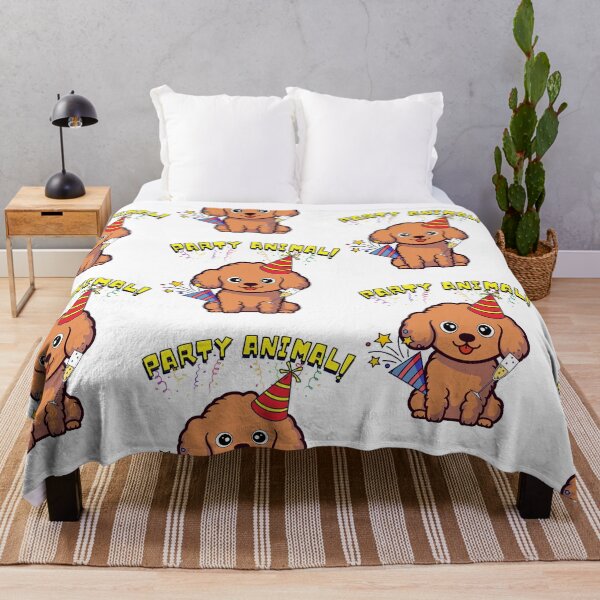 Item preview, Party Animal Funny Brown dog designed and sold by Pet Station.