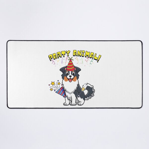 Item preview, Party Animal Funny Collie dog designed and sold by Pet Station.