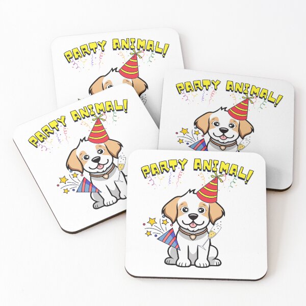 Item preview, Party Animal Funny Happy dog designed and sold by Pet Station.
