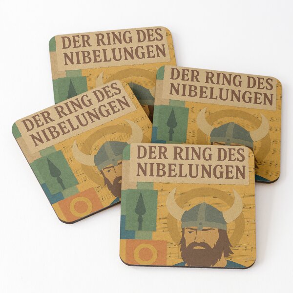 Item preview, The Ring of the Nibelung, vintage poster advertising designed and sold by Mauswohn.