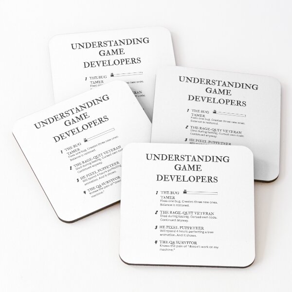 Item preview, Understanding Game Developers – Hilarious Dev Mode Life Definitions designed and sold by PsyFlow35.