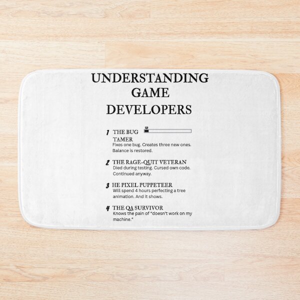 Item preview, Understanding Game Developers – Hilarious Dev Mode Life Definitions designed and sold by PsyFlow35.