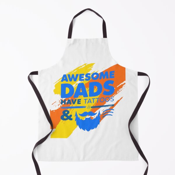 Item preview, Awesome Dads Tattoos & Beards Father's Day Gift designed and sold by wellie-chic.