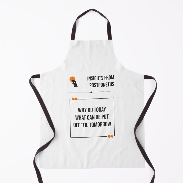 Item preview, Postponetus Why Do Today Funny Procrastination Quote designed and sold by Stadify.