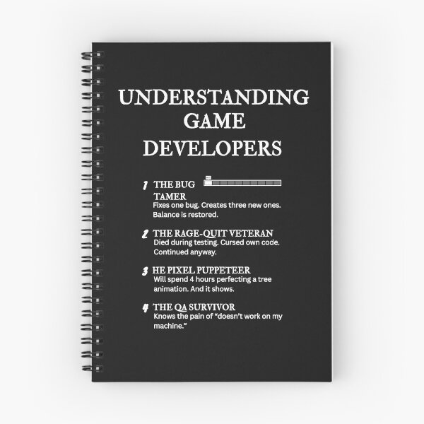 Item preview, Understanding Game Developers – Hilarious Dev Mode Life Definitions – Black designed and sold by PsyFlow35.
