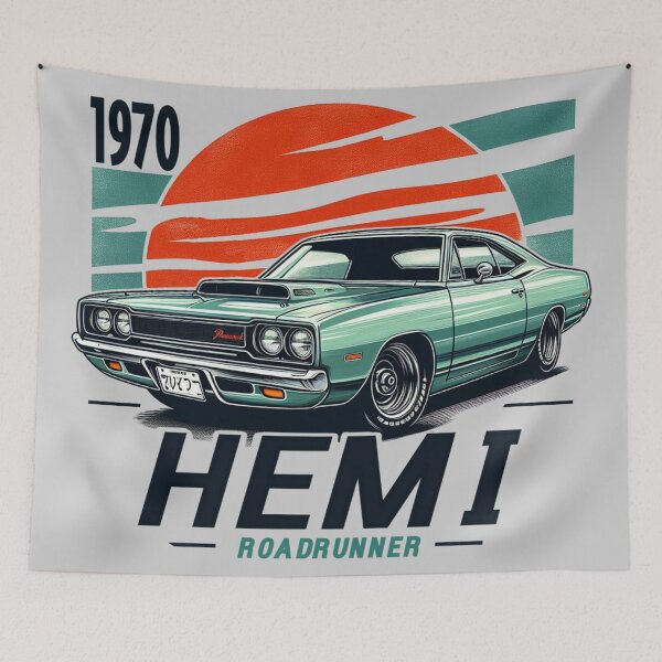 Item preview, 1970 Hemi Correcaminos designed and sold by CreepyCornerArt.