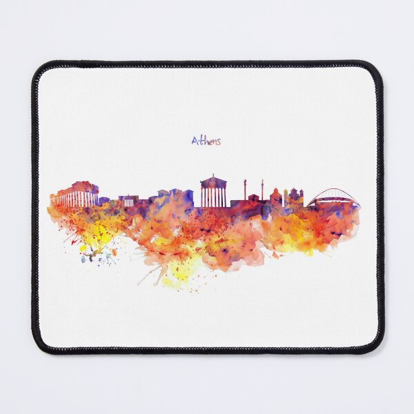 Item preview, Athens in Watercolor designed and sold by caracatita75.