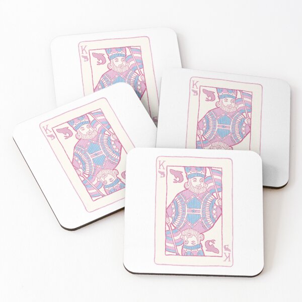 Item preview, King of Sharks, pink version designed and sold by linda-aurelia.